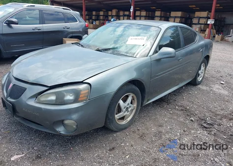 2004 Pontiac Grand Prix Gt2 from USA, damaged, VIN 2G2WS522041298029